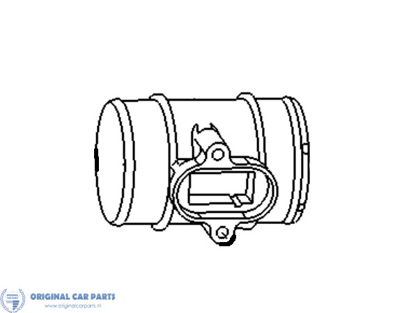 Opel Corsa D / Meriva B luchtmassameter verloopstuk 13307079