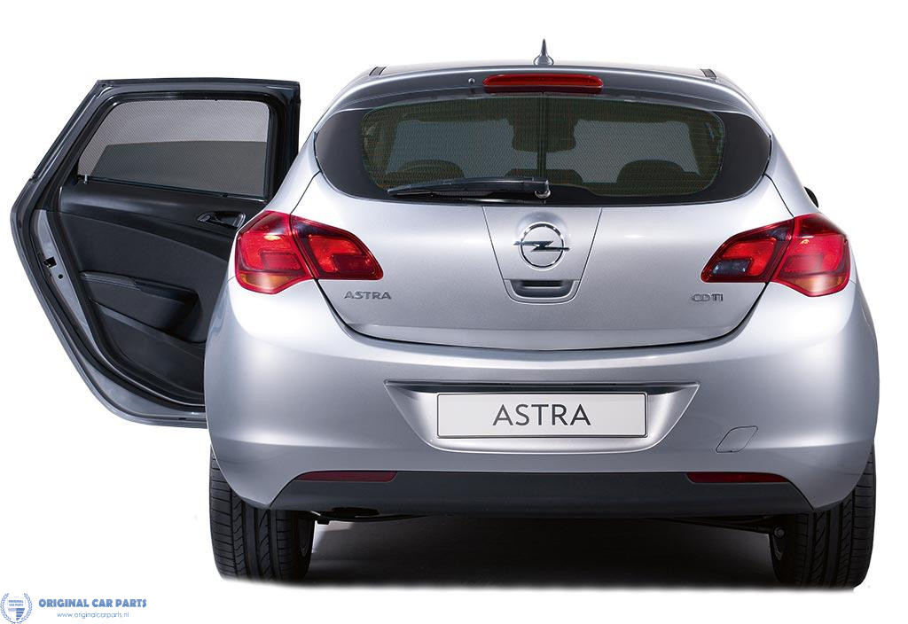 Opel Astra J zonnescherm achterruit