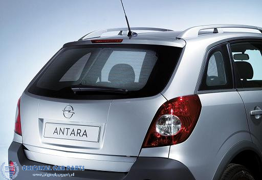 Opel Antara zonnescherm achterruit