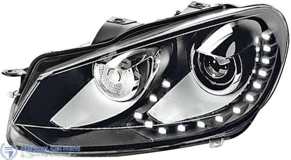 vreugde buste slagader Volkswagen Golf 6 koplampen xenon met LED dagrijverlichting - Original Car  Parts