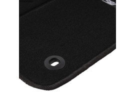 1553624 Ford Fiesta velour floor mats, front, WITH LOGO, 2008 - 2011
