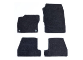 1729881 Ford Focus (2011 - 2018) floor mat set (Individual black)