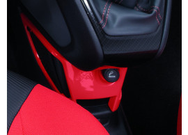 1846017 Ford Ka CENTRE CONSOLE MOUNTED STORAGE NET SUNRISE (RED)