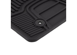 1848168 Ford Ecosport rubber floor mats front, black WITH Ecosport LOGO, 2013-2017
