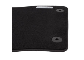 1914002 Ford Focus velour front floor mats  black WITH LOGO 2011-2018