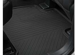 1948147 Ford S-MAX & Galaxy rubber floor mats rear, black, FOR 2ND SEAT ROW