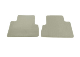 2019308 Ford C-MAX velour floor mats rear, GREY, WITH GREY NUBUK SURROUND, FOR SECOND SEAT ROW