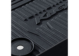 2114392 Ford Kuga front rubber floor mats, TRAY STYLE WITH RAISED EDGES , black / Kuga LOGO, black 2016 - 2019