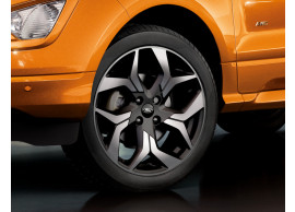 2265014 Ford Ecosport lichtmetalen velg 18" 5-SPOKE design, ABSOLUT black/MACHINED