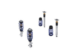 2317814 Ford Fiesta ST COILOVER SUSPENSION KIT STAINLESS STEEL WITH POWDER COATED SPRINGS IN FORD PERFORMANCE BLUE 2017 - ONWARD