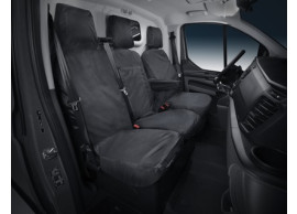 2326818 Ford HDD* Stoelhoes Voor dubbele passagiersstoel, zwart
