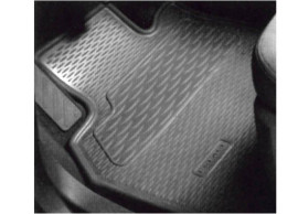Renault Espace 2002 - 2015 rubber vloervloermatten, 2e zitrij 7711221522
