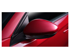 98361535PQ Opel Corsa F spiegelkappen rood