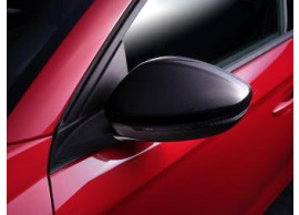 98361534XX Opel Corsa F spiegelkappen carbon-look