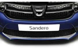8201353643 Dacia Sandero 2012 - 2016 bumper grill sierlijst rvs look