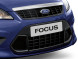 1529043 Ford Focus 2008 - 2011 grille lagere luchtrooster in donkergrijs