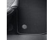2193982 Ford FIESTA VELOUR FLOOR MATS FRONT, WITH METAL GREY STITCHING AND FITTING HOLES, 2017 - ONWARD
