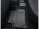2268332 Ford Ecosport rubber floor mats rear SET, TRAY STYLE, black, 2017 - ONWARDS