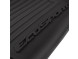 2268338 Ford Ecosport rubber floor mats IN TRAY STYLE WITH RAISED EDGES, front, black WITH Ecosport LOGO, 2017 - ONWARD