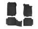 2286289 Ford RANGER RUBBER FLOOR MATS FRONT AND REAR, BLACK, TRAY STYLE WITH RAISED EDGES