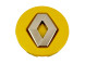 403159480R Renault naafkapje geel 58mm