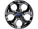 Ford-lichtmetalen-velg-16inch-5-spaaks-Y-design-Panther-Black-1728080