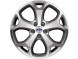 Ford-lichtmetalen-velg-18inch-5-spaaks-Y-design-gepolijst-antraciet-1440631