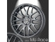 20845027F Musketier Peugeot 208 (2012 - 2019) lichtmetalen velg MU-Race 7x17 zilver