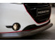2080101CF Musketier Peugeot 208 (2012 - 2019) voorbumperspoiler carbon-look