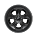 Ford EcoSport (10/2017 - ..) lichtmetalen velg met winterband 16", 5-spaaksdesign, zwart