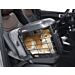 4pets Caree transportbox voor katten en honden, om veilig te bevestigen aan elke passagiersstoel, Cool Grey