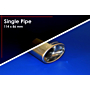 Musketier Citroën C3 Pluriel einddemper rvs 1x114x86 mm thumbnail
