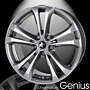 Musketier Peugeot 508 (2010 - 2018) lichtmetalen velg Genius 8x18 chroom/zilver thumbnail