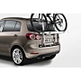 Volkswagen Golf 5 Plus en Golf 6 Plus fietsendrager voor op achterklep, 2 fietsen thumbnail