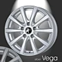 Musketier Citroën DS3 lichtmetalen velg Vega 6x15 zilver thumbnail
