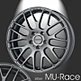 Musketier Citroën C-Crosser / Peugeot 4007 lichtmetalen velg MU-Race 7x17 zilver thumbnail