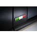 Fiat embleem voor deurstijl Italiaanse vlag