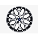 Ford C-MAX (11/2010 - 09/2018) / Focus (01/2011 - 03/2018) lichtmetalen velg 18" 8-spaaks Y-design, zwart