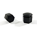 Opel caps for the wheels nuts black 24 mm high Opel caps for the wheels nuts black 24 mm high