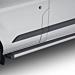 Ford Transit Custom (02/2018 - 09/2023) side bars (vliegtuigkwaliteit van zeer sterk aluminium) L2 Ford Transit Custom (02/2018 - 09/2023) side bars (vliegtuigkwaliteit van zeer sterk aluminium) L2