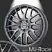 Musketier Peugeot 3008 (2009 - 2016) lichtmetalen velg MU-Race 7x17 zilver
