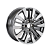 Ford Fiesta (07/2017 - 2023) lichtmetalen velg 17" 5 x 3-spaaks design, parelgrijs gepolijst