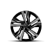 Peugeot lichtmetalen velg Augusta 19" Peugeot lichtmetalen velg Augusta 19"