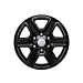 Ford Ranger (11/2011 - 08/2015) lichtmetalen velg 17" 6 x 2-spaaks design, Panther Black