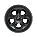 Ford EcoSport (10/2017 - ..) lichtmetalen velg met winterband 16", 5-spaaksdesign, zwart