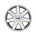 Ford Fusion (2002 - 2012) lichtmetalen velg 16" 7-spaaks design, zilver