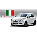 Opel Corsa D 3-drs country flag & mirrors ITALY Opel Corsa D 3-drs country flag & mirrors ITALY