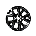 Citroen lichtmetalen velg ART zwart 19" Citroen lichtmetalen velg ART zwart 19"