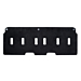 Ford Tourneo Custom (02/2014 - 09/2023) vloermatten achter, zwart