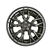 Ford Puma (10/2019 - ..) lichtmetalen velg met winterband 19", 5x2-spaken, Y-design Ford Puma (10/2019 - ..) lichtmetalen velg met winterband 19", 5x2-spaken, Y-design